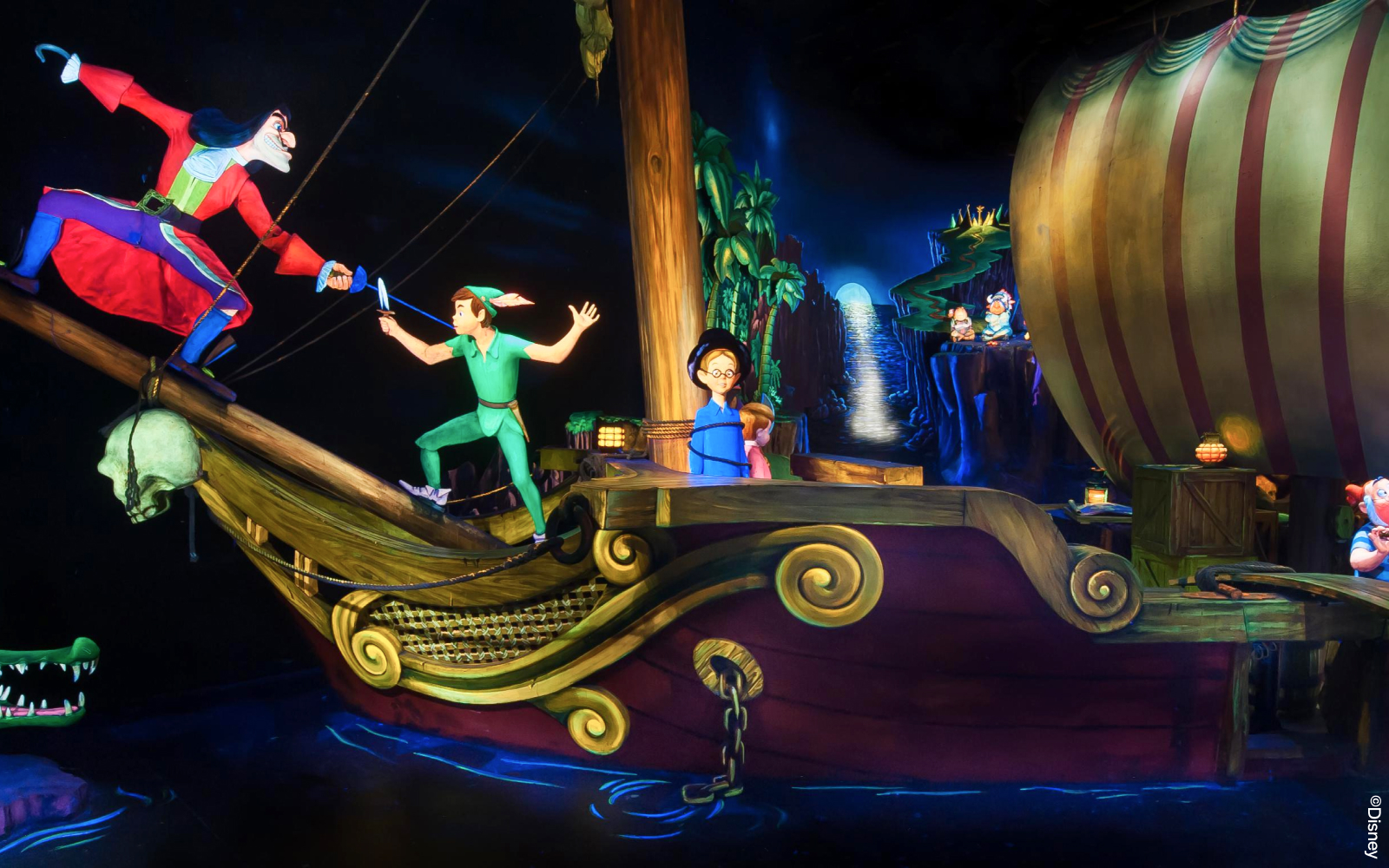Peter Pans flygtur Disneyland® Paris | Åkattraktioner för en glad familj